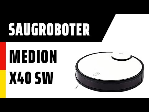 Saugroboter Medion X40 SW | TEST | Deutsch