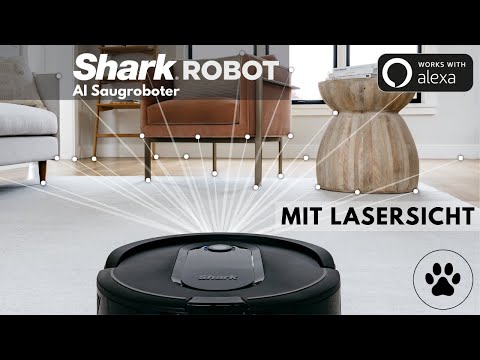 Shark intelligenter AI Saugroboter mit Lasersicht (RV2001EU)